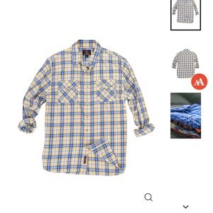 Cloudveil chamois flannel - size l new with tags and packaging